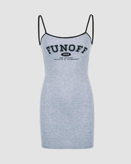 Funoff – Figurbetontes Camisole-Kleid