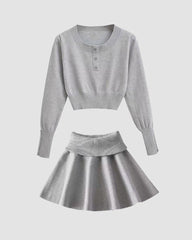 Angelsalt – Pullover- und Rock-Set