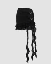 Futures Schmetterlings-Rüschen-Schleifenrock