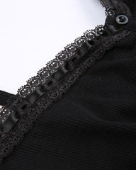 Dreamcliff Camisole-Oberteil aus Spitze