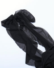 Data Alter – Asymmetrisches Neckholder-Kleid