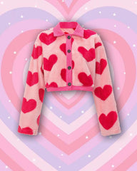 Racing Hearts Teddyjacke