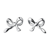 Minimalist Bow Stud Earrings
