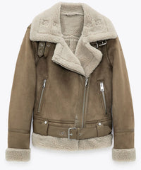 Monseratt Shearling-Jacke