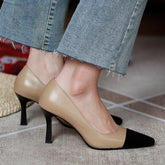 Abby Pumps mit mittelhohem Absatz und Kappe