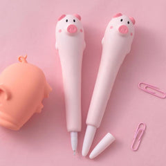 Pink Pig Pressure Relief Gel Pen