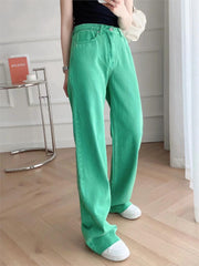 Suvi – Gerade Jeans mit hoher Taille
