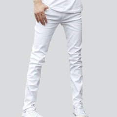 Slim Fit Herren Jeans in Weiß