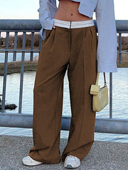 Drapierte Wischhose