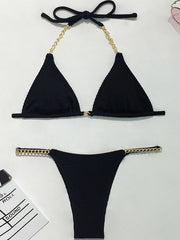 Chain Bikini Swimsuit