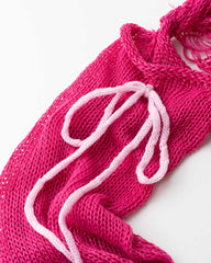 Gooseberry Picker Strickhalfter mit Ärmeln