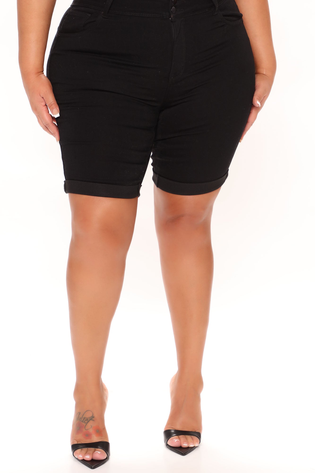 Lift Me Up Bermudashorts - Schwarz