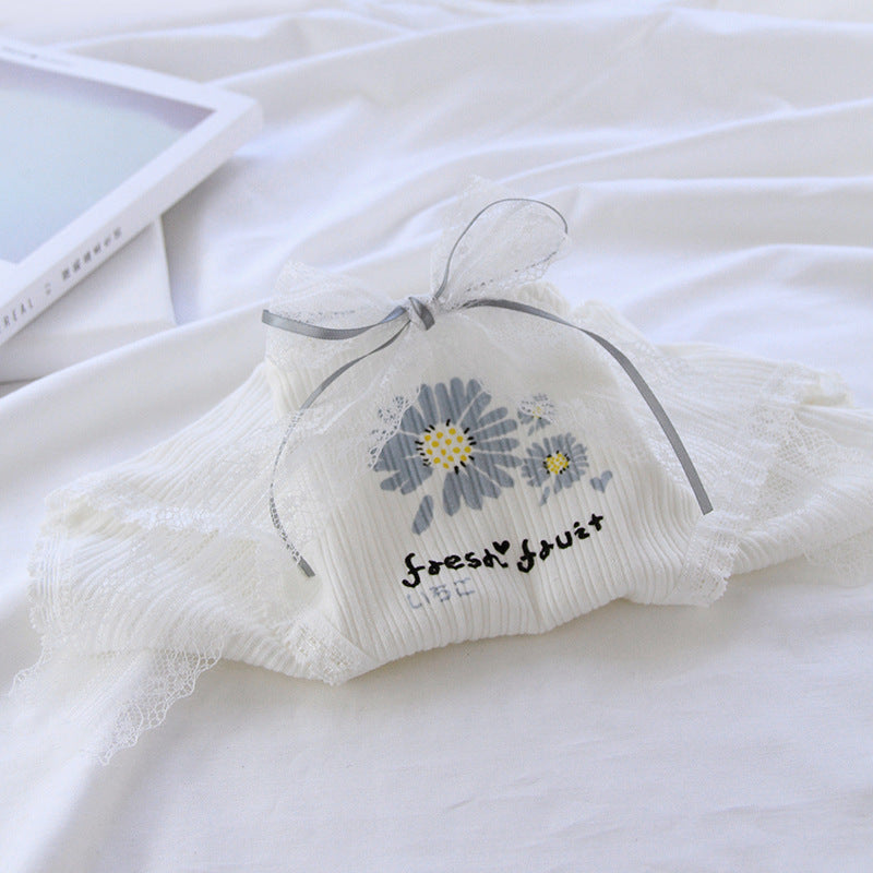 Süße Sweet Haze Blue Daisies Höschen