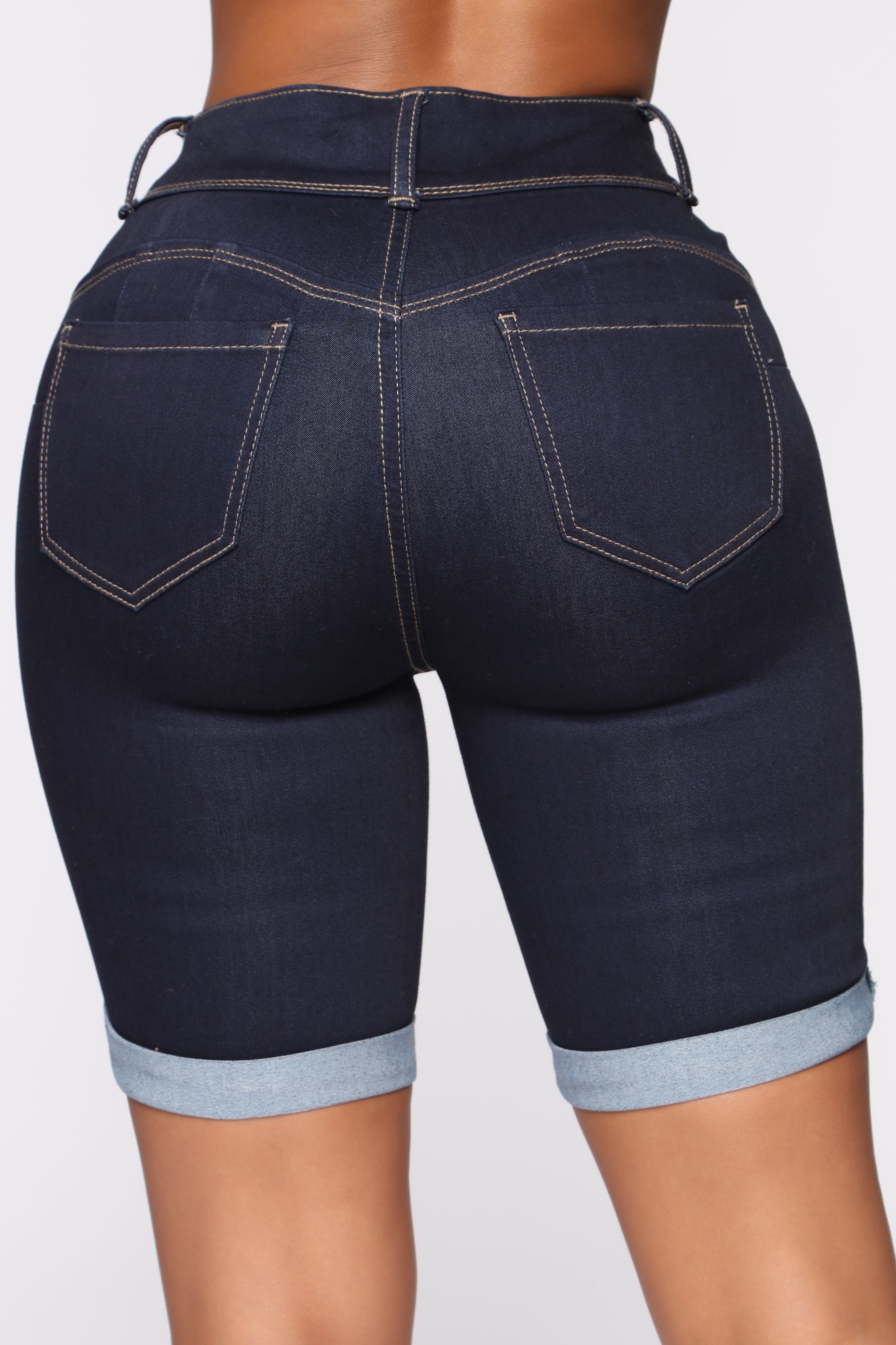 Lift Me Up Bermudashorts - Dunkler Denim