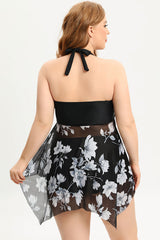 Traje de baño tankini de talla grande (L-5XL)