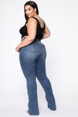 Southern Belle Flare Jeans - Medium Wash Ins Street