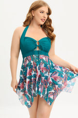 Traje de baño tankini de talla grande (L-5XL)