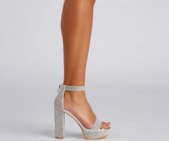Tacones de diamantes de imitación Stroke Of Midnight
