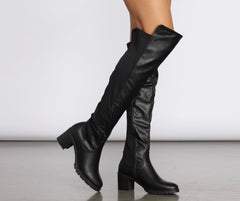 Botas por encima de la rodilla Can't Go 50/50