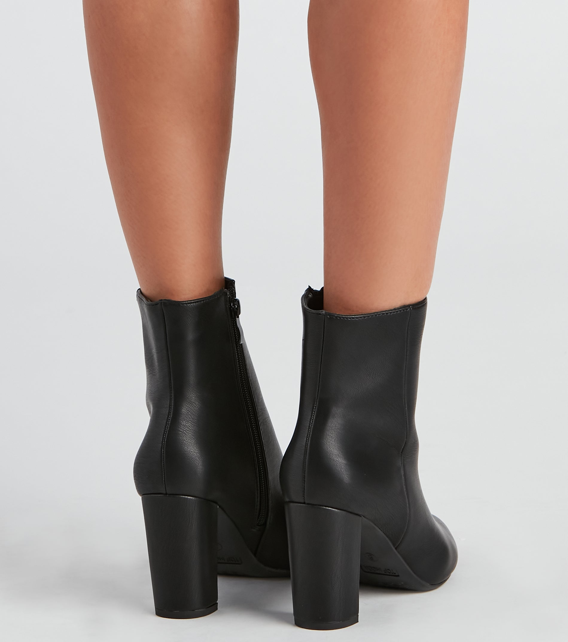 Botines de piel sintética Back To Basics