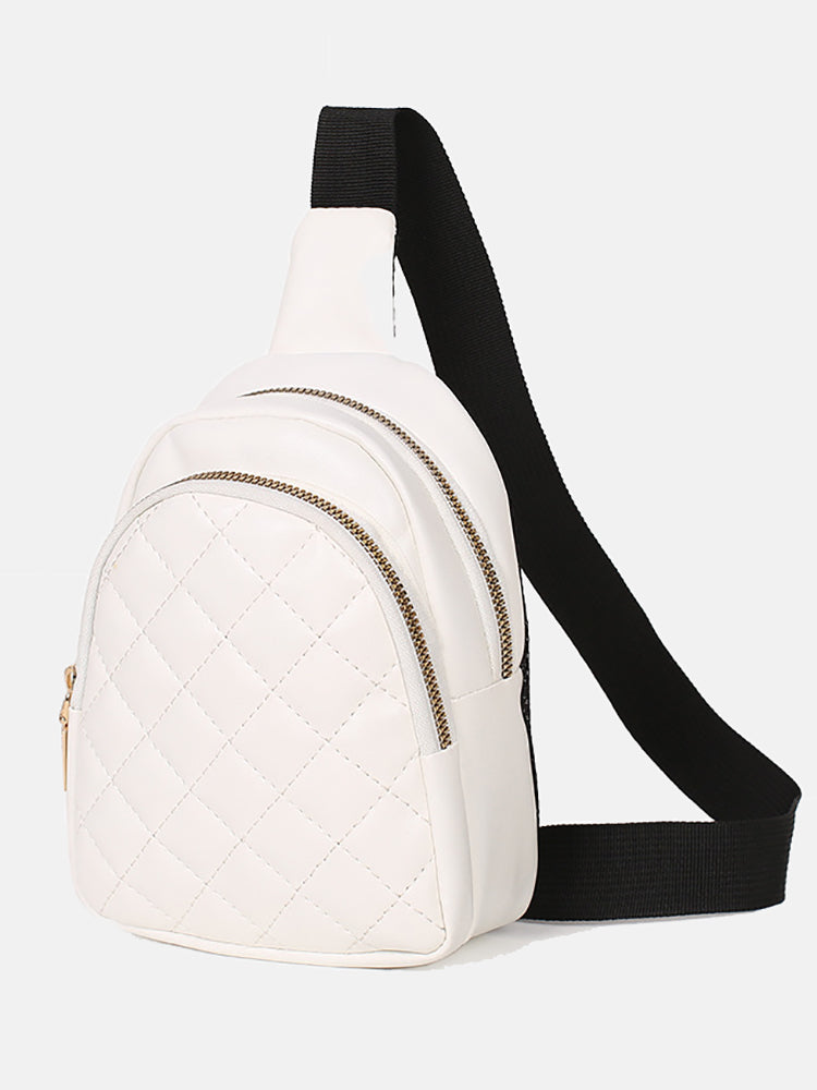 Bolso bandolera acolchado