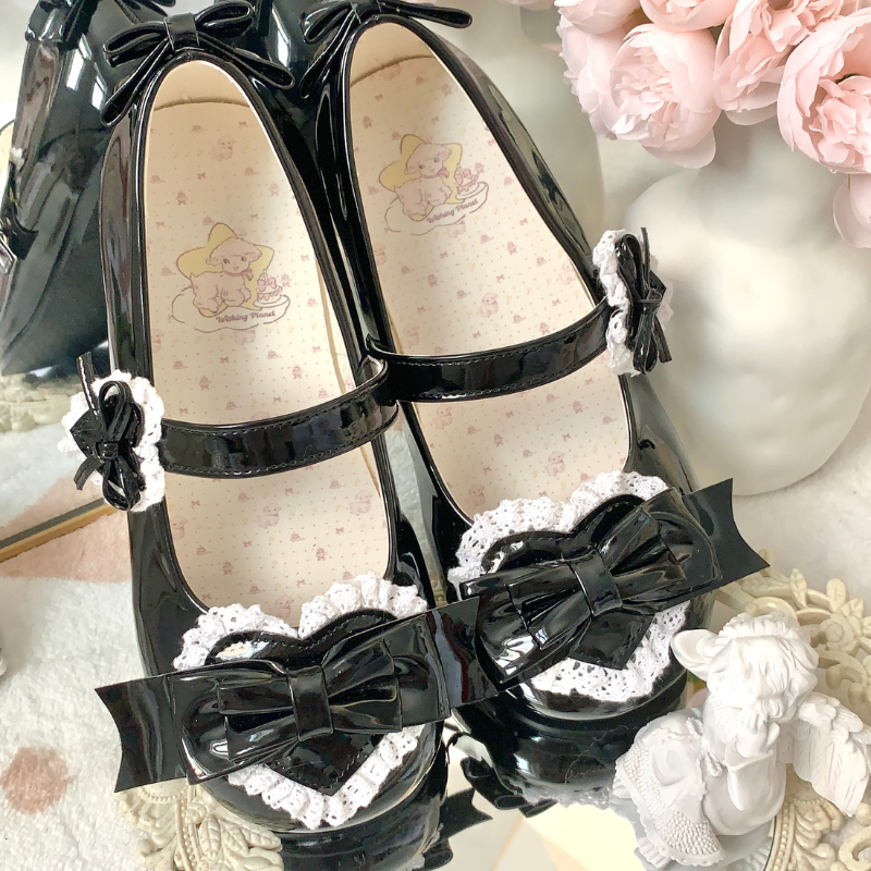 Sweetheart Dream♡Mittelhohe/flache Absätze
