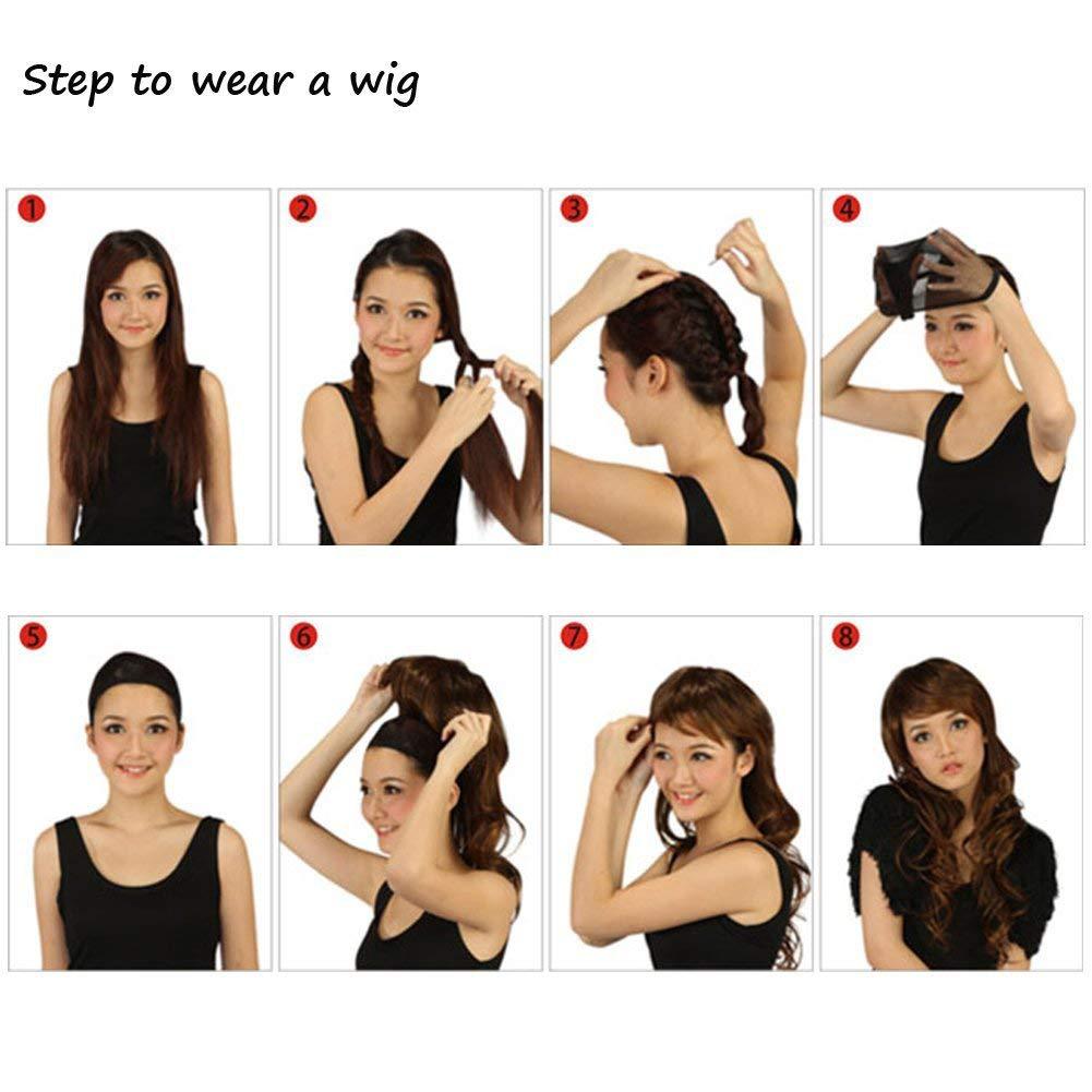 Women's long curly hair  wig