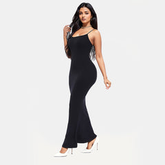 Maxikleid mit integriertem Shapewear-Slip