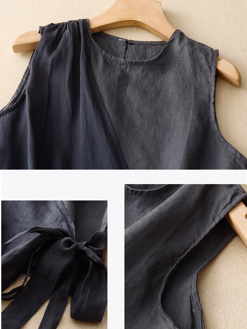 Cooles, stylisches und bequemes ärmelloses Top