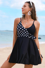 (S-XXL) Traje de baño tankini de talla grande
