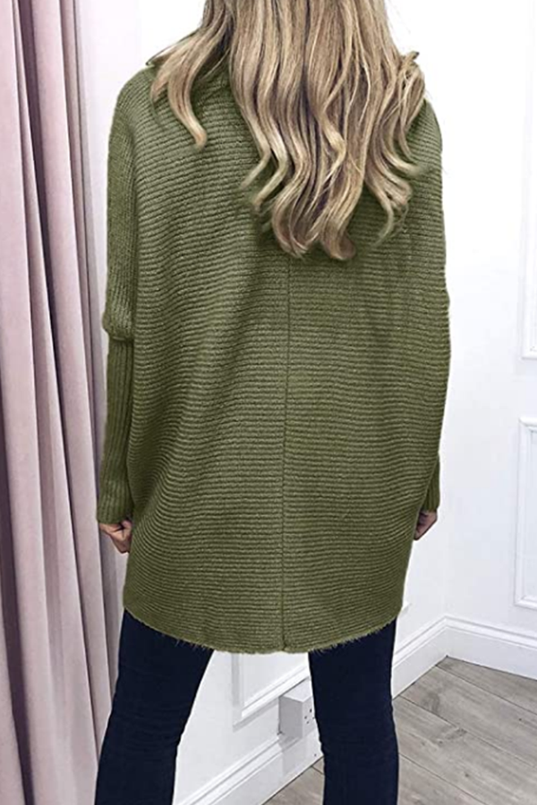 Solid Split Joint Basic Rollkragenpullover £¨7 Farben £ ©