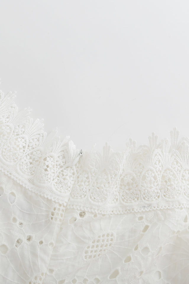 Sexy schulterfreies, kurzes Minikleid