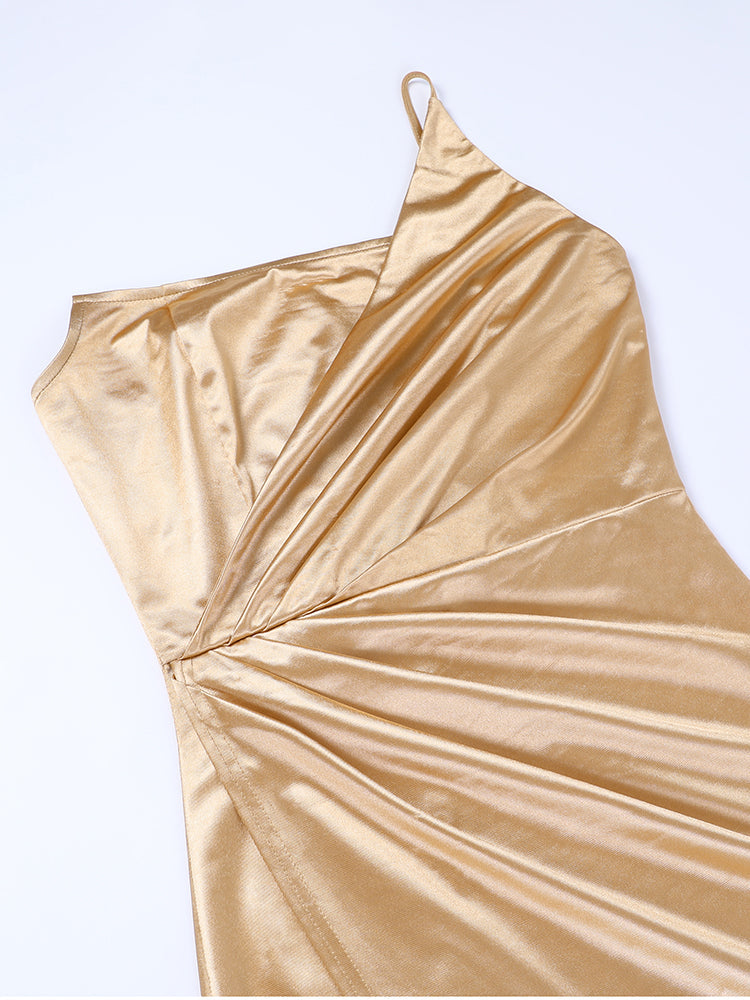 Slit High Waist Long  Dress 2023-03-14 InsStreet