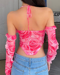 Jessamine Neckholder-Korsett-Top