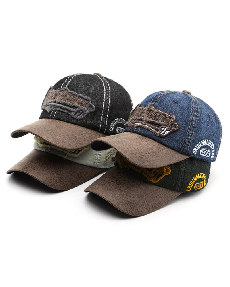 Gorra de mezclilla americana 