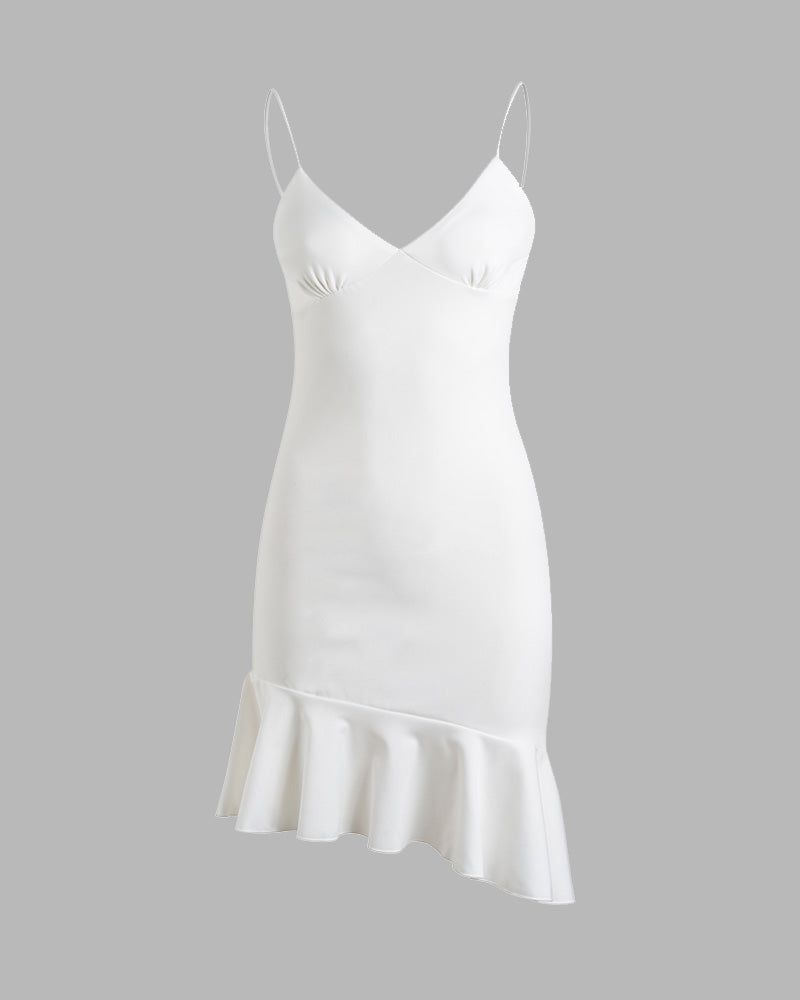 Cloud Nine – Kleid mit Rüschensaum