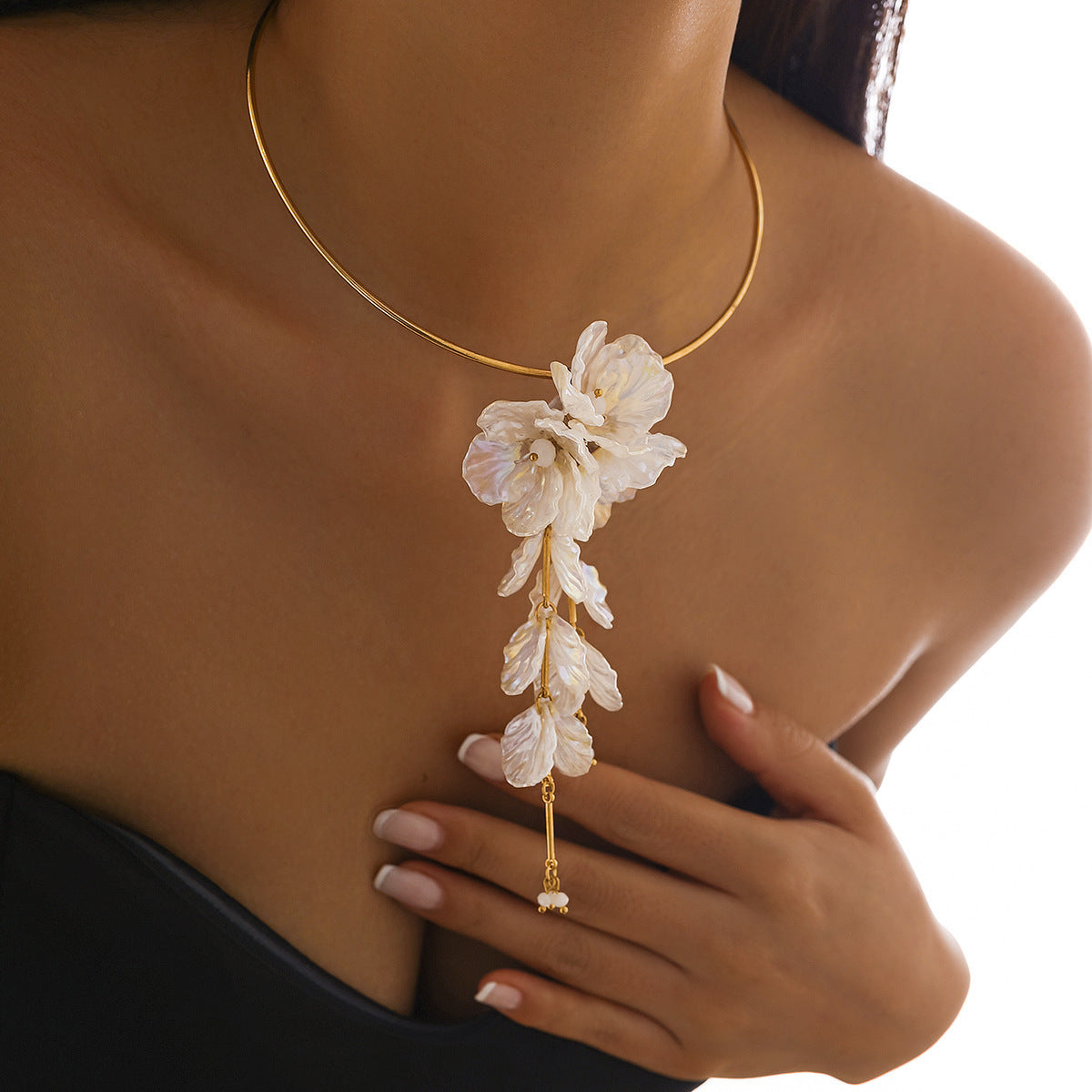Pendientes de flores 