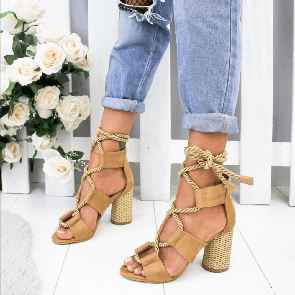 Sun Charming – Gladiator-Sandalen zum Schnüren