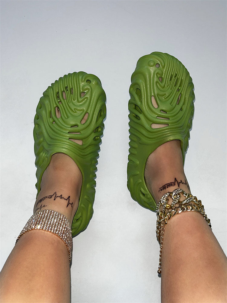 Ausgehöhlte EVA-Slides