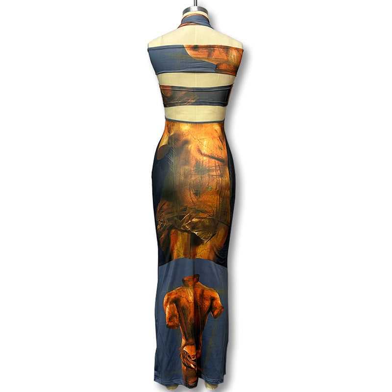Archer Halter Maxi Dress