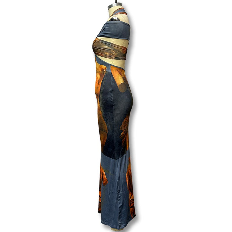 Archer Halter Maxi Dress