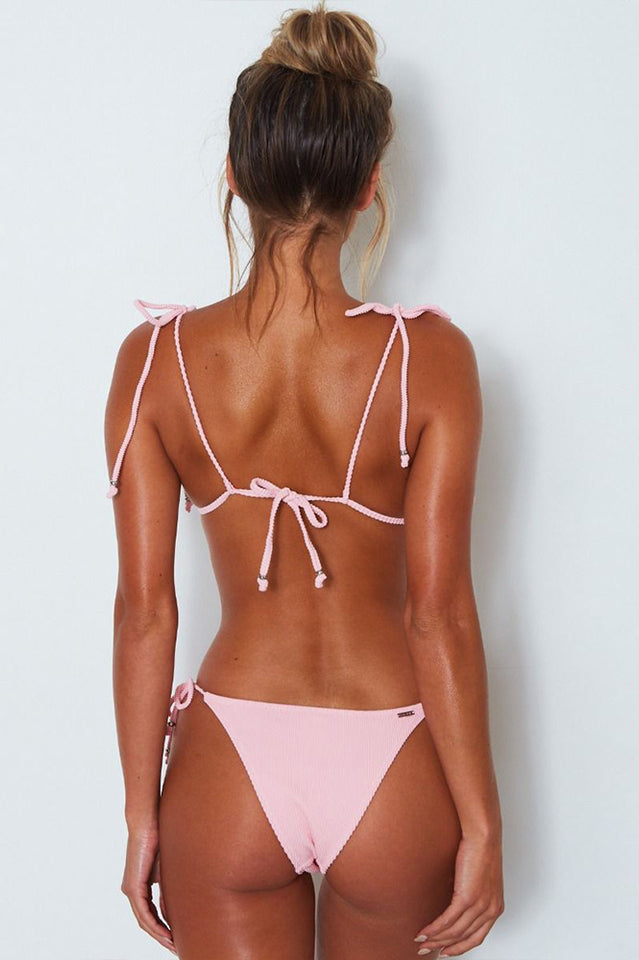 Triangel-Bikini-Set mit Stringträgern