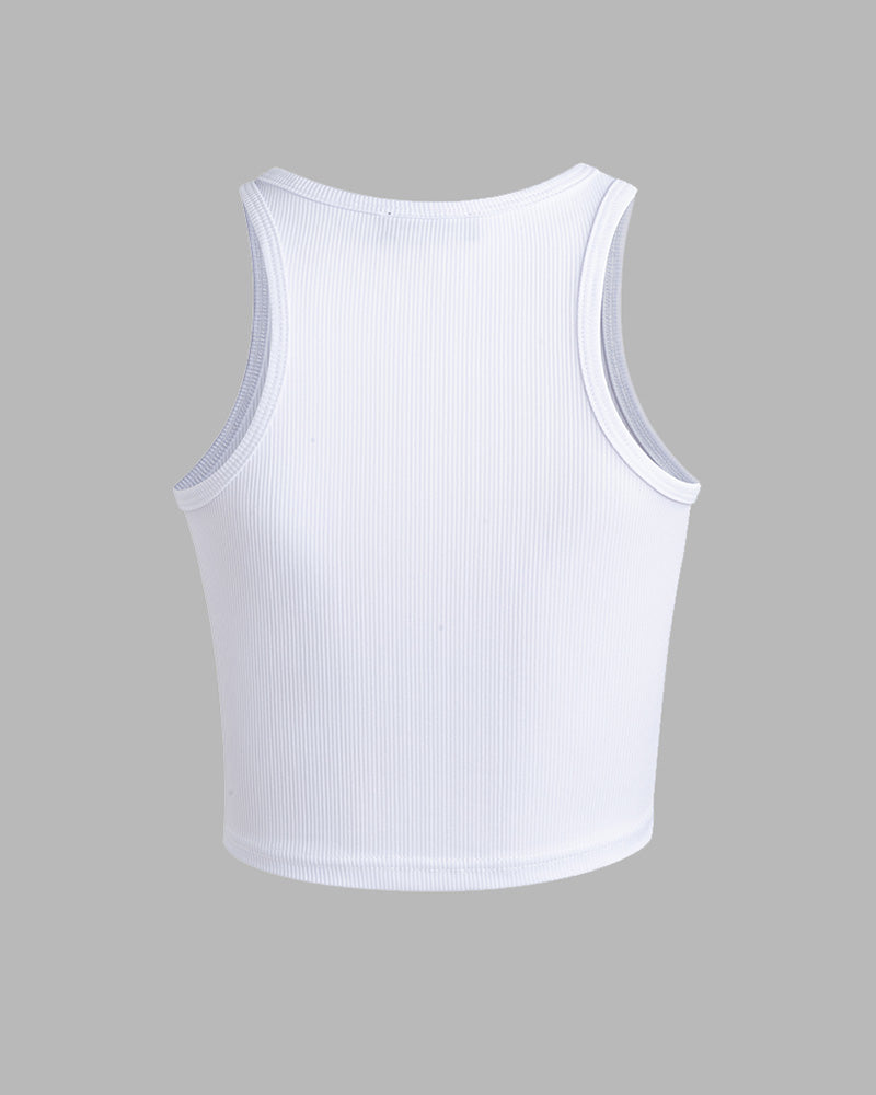 Camiseta sin mangas Baddie Crossing