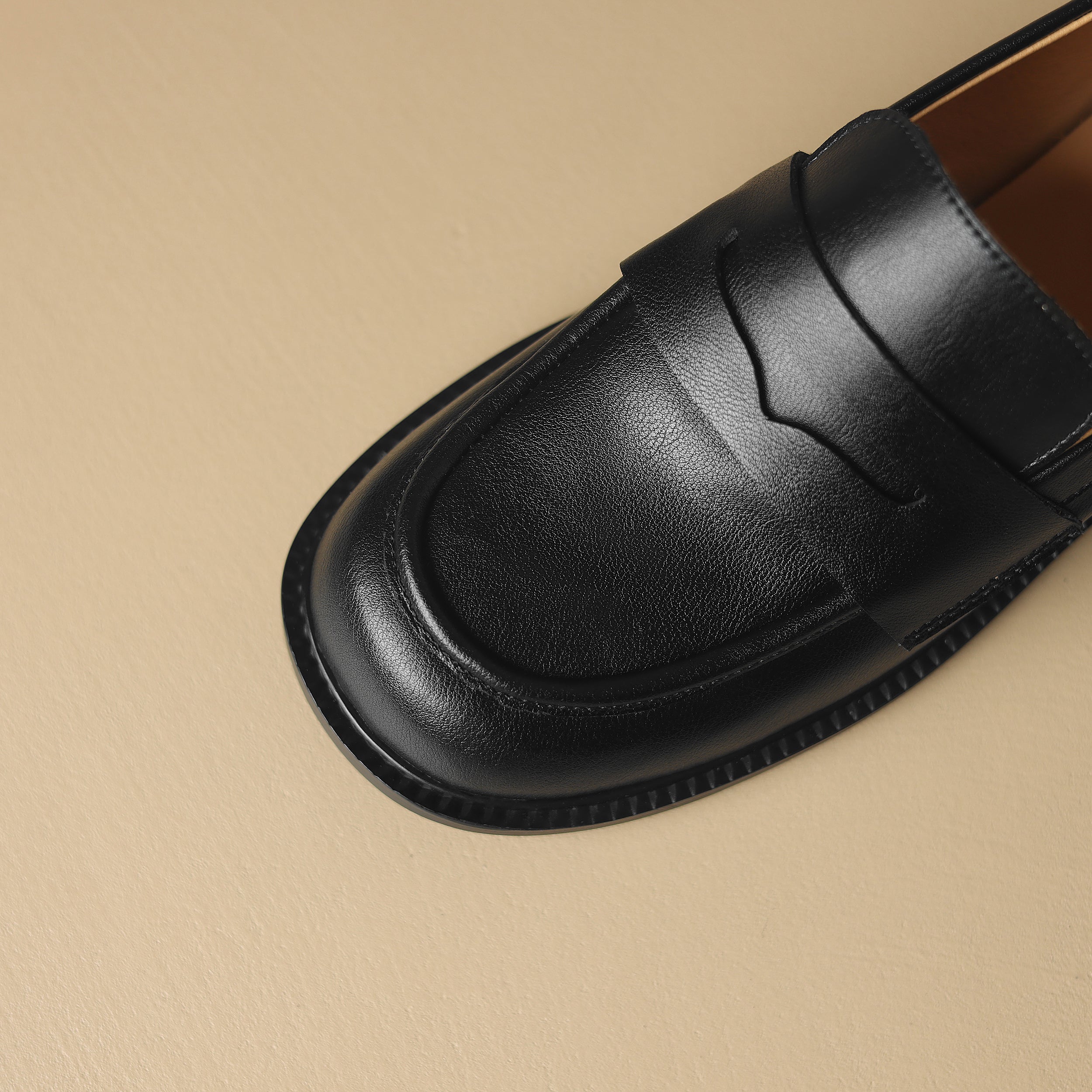 Handgefertigte Loafer Bequeme Lederschuhe