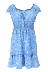 Schickes Minikleid mit Herzausschnitt