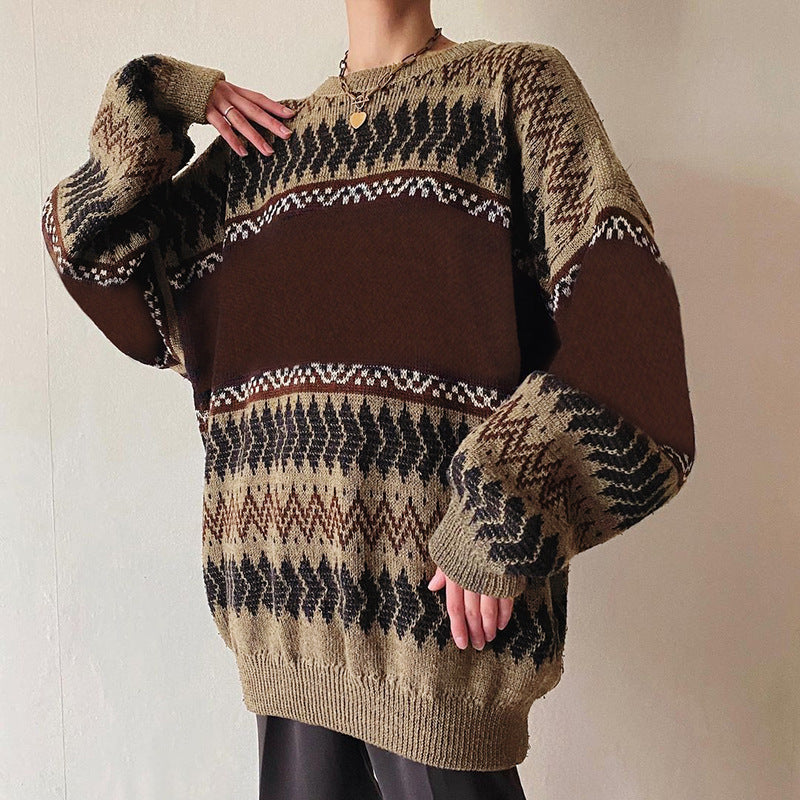 Ästhetischer Pullover im 90er-Jahre-Stil