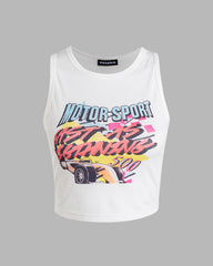 Camiseta sin mangas Motorsport Lightning