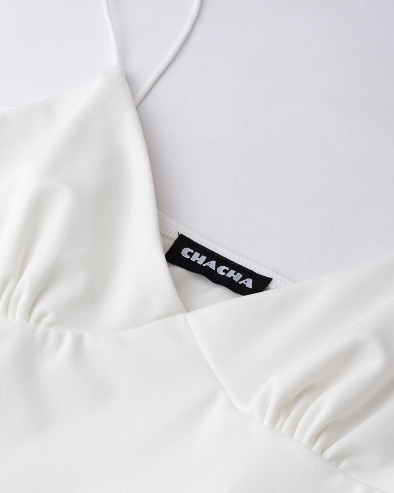 Cloud Nine – Kleid mit Rüschensaum