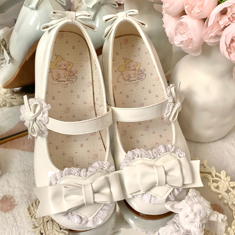 Sweetheart Dream♡Mittelhohe/flache Absätze