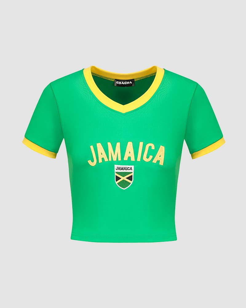 Jamaica Raglan-Sporttop